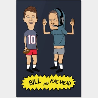 Bill and Mac-Head Posters and Art